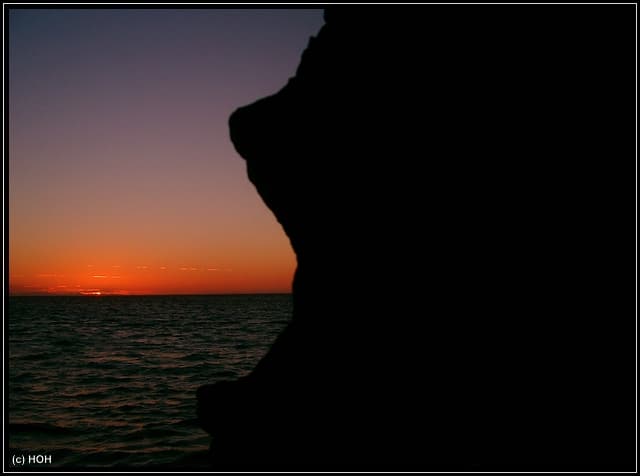 Coral Bay Sunset