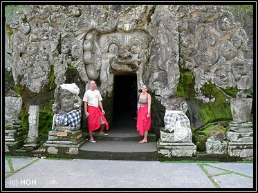 Goa Gajah Höhleneingang