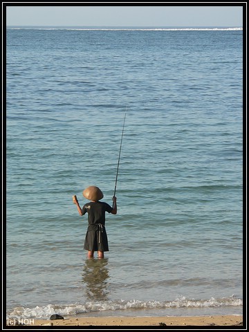 Balinesischer Fischer