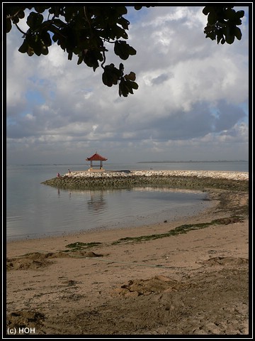 Pavillon am Meer