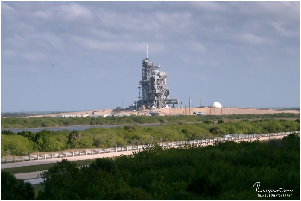 Die Abschussrampe im Kennedy Space Center