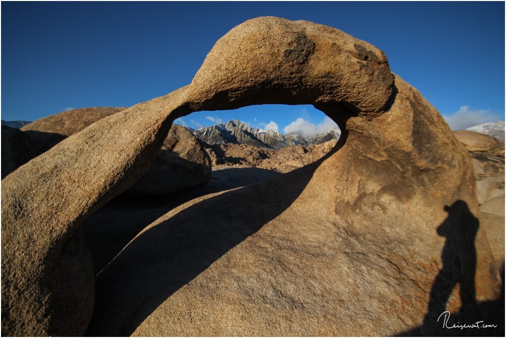 Der bekannteste aller Ärche in den Alabama Hills ist der Mobius Arch