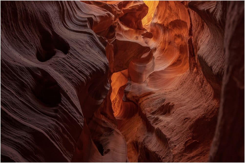 Auch im Canyon X ist ein tolles Farbspektrum vorhanden, wenn die Sonne die Canyonwände 