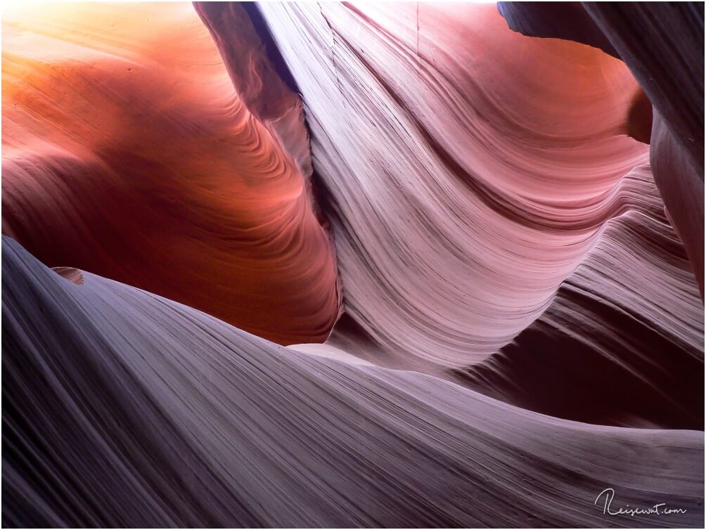 Abstrakte Kunst im Lower Antelope Canyon