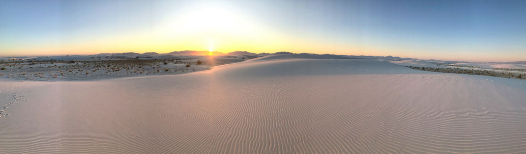 White Sands National Monument in New Mexico - (c) Melanie Bürkle