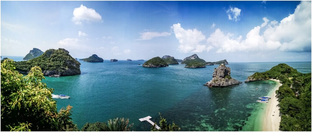 Viewpoint im Ang Thong Marine National Park - (c) Corinna Risse