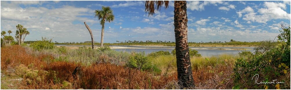 See am Scrub Ridge Trail im Merritt Island Wildlife Refuge