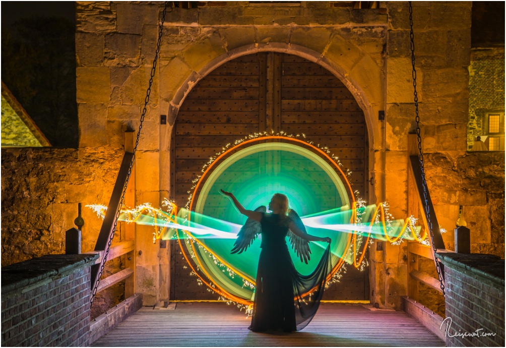 Magic Moments - Lightpainting an der Burg Vischering