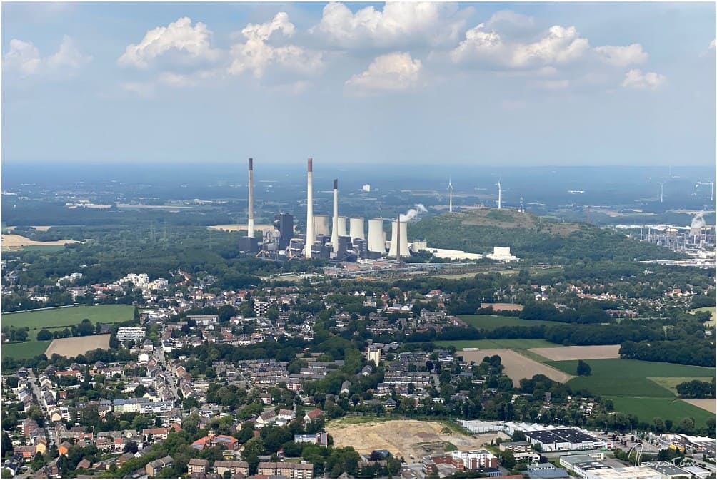 Das Uniper Kraftwerk in Gelsenkirchen-Scholven
