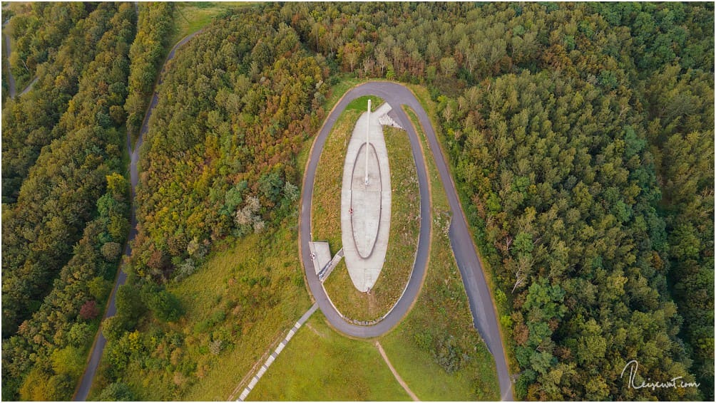 Topdown-Aufnahme aus 120m Höhe. Mehr bzw. höher ist in Deutschland leider nicht erlaubt