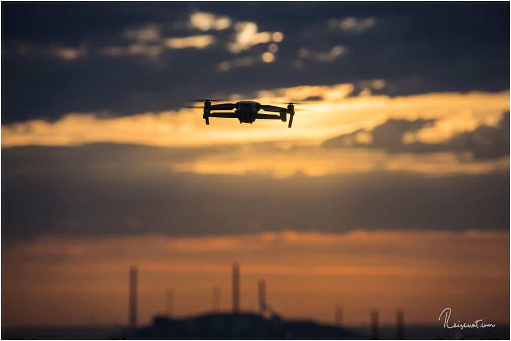 Fliegen mit Drohne ist hier oben übrigens erlaubt