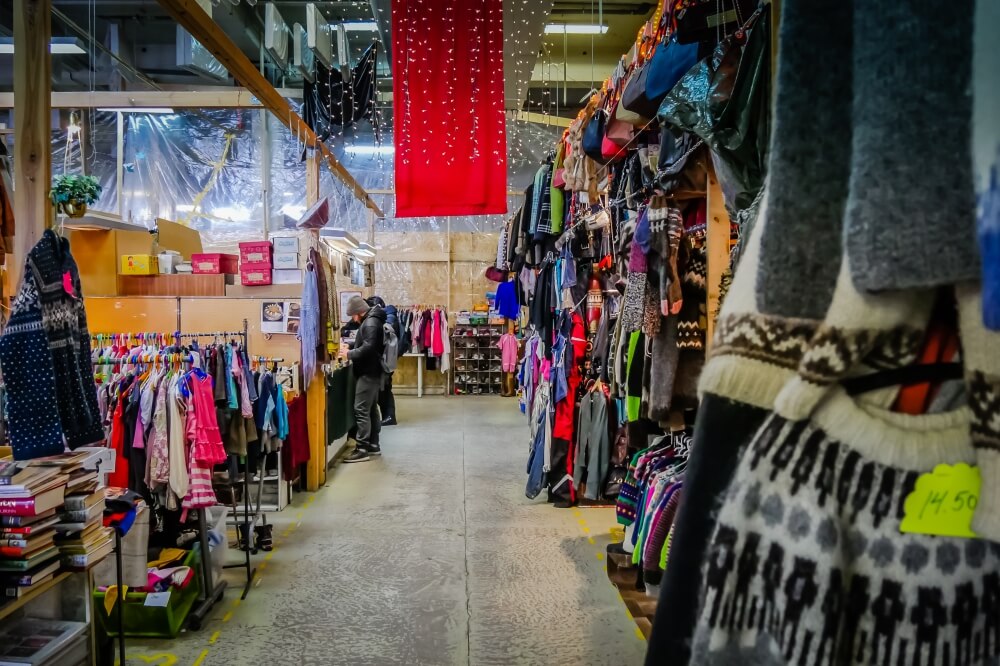 Am Wochenende gehts ab auf den Flohmarkt, dem Kolaportið.