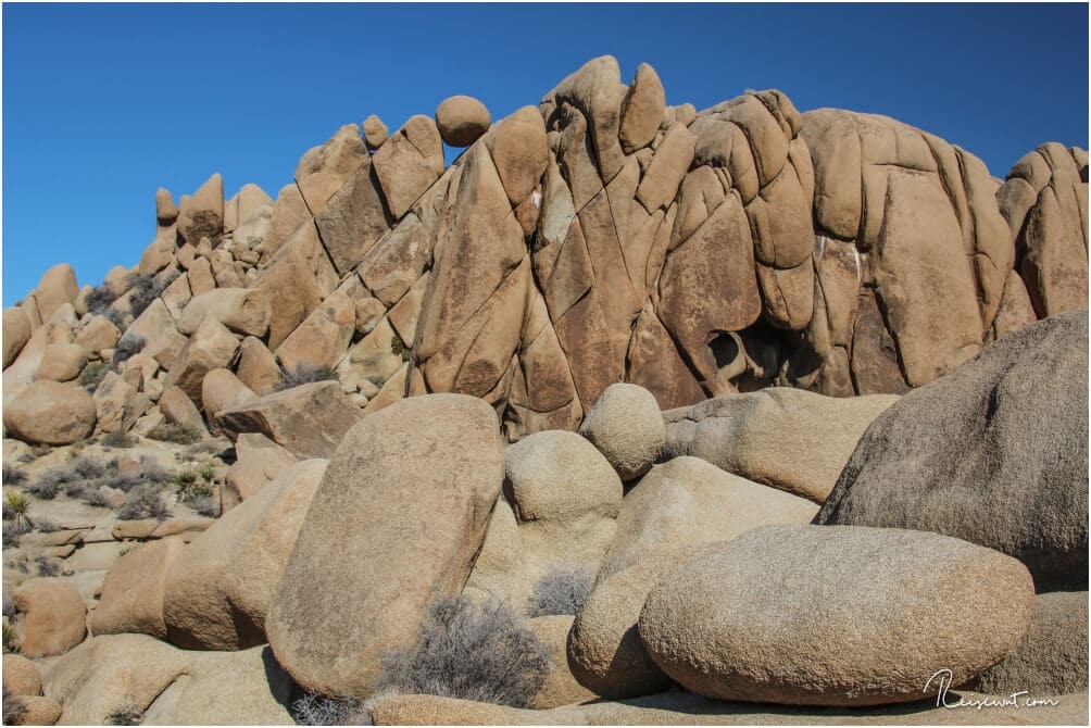 Die Big Boulders sind vom Campground kaum zu verfehlen