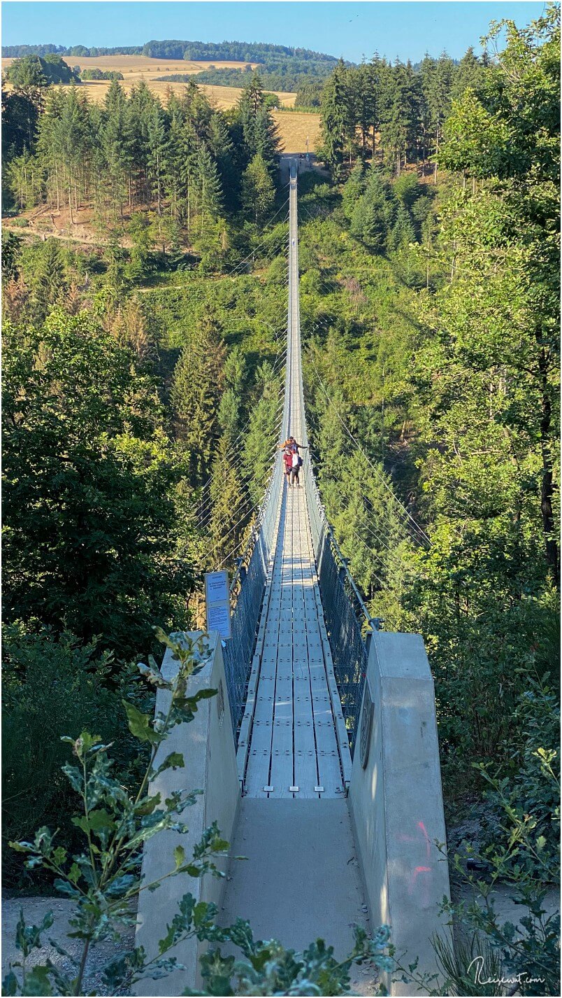 Hängebrücke Geierlay » 360m Adrenalinkick im Hunsrück