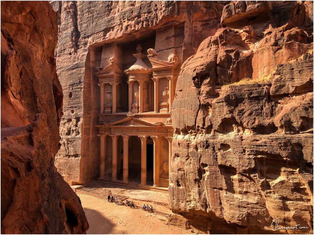 Das Schatzhaus in Wadi Rum ist vermutlich für die meisten Leute der Hauptgrund für einen Besuch in Petra