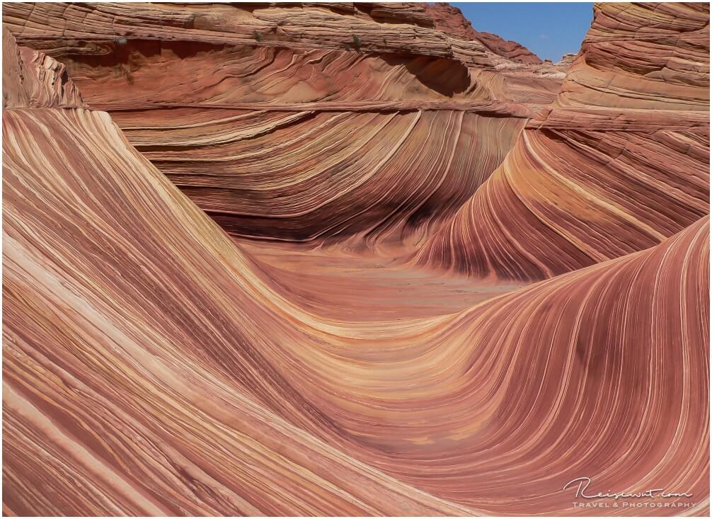 The Wave Felsformation in den Coyote Buttes