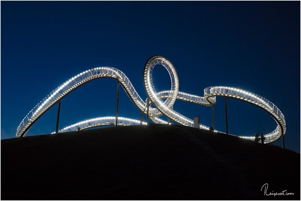 Ein letzter Blick zurück, auf dem Weg nach unten