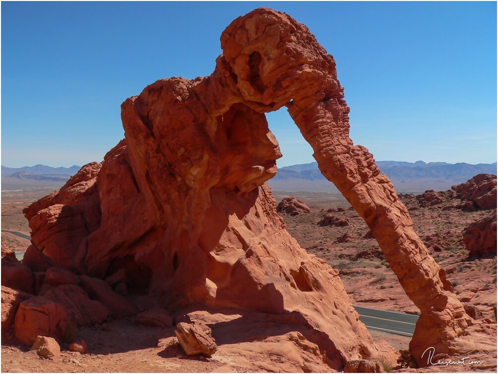 Woher der Name des Elephant Rock abgeleitet wurde ist leicht zu erkennen