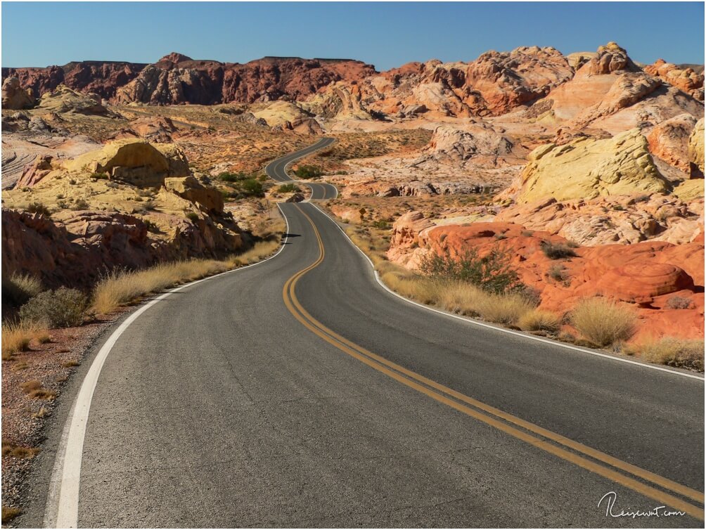 Die Scenic Road durchs Rainbow Vista ist ein Highlight für sich