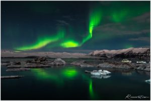 Jökulsárlón Northern Lights