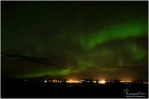 Polarlichter bei Borgarnes