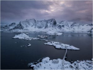 Blick Richtung Sakrisøy
