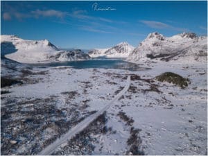 Zurück vom Nusfjord Richtung Skagsanden