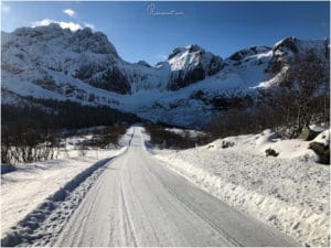 Anfahrt zum Nusfjord
