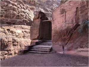 Das Tor am unteren Ende des Indiana Jones Trails