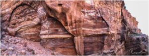 Felszeichnungen in Petra