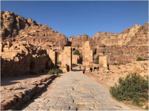Säulenstraße in Petra