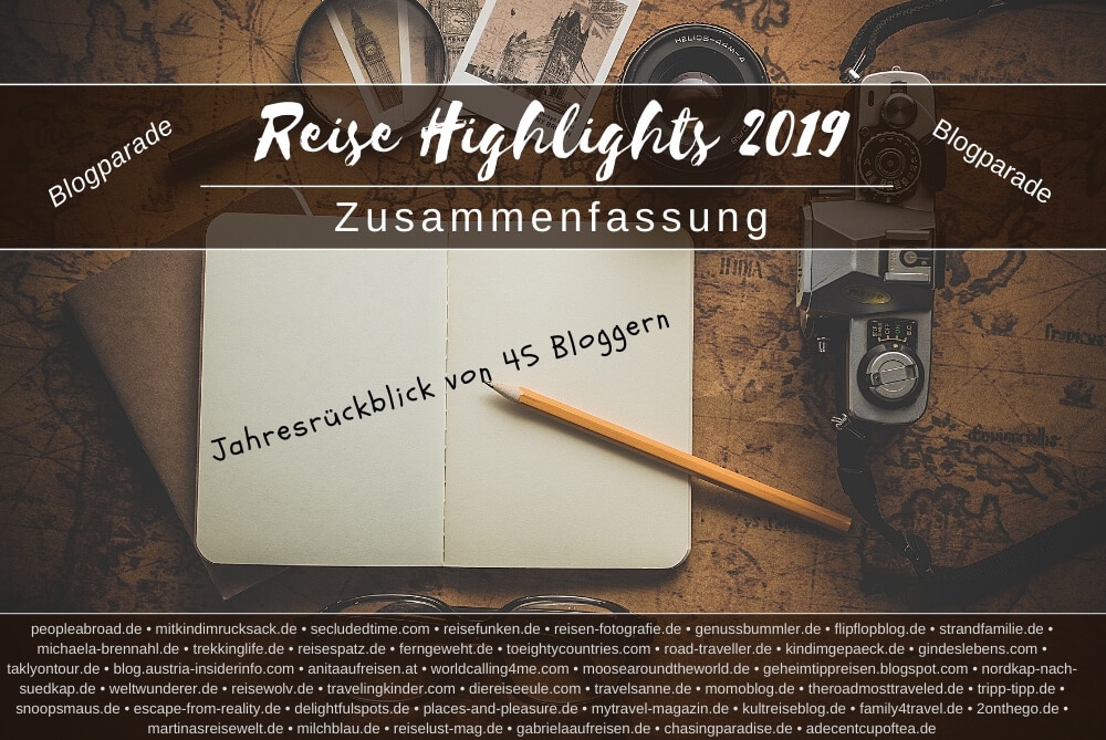 Reise Highlights 2019 Zusammenfassung