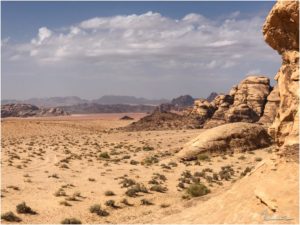 Wadi Rum zur Mittagszeit
