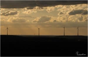 Fernsicht oben auf der Halde Haniel