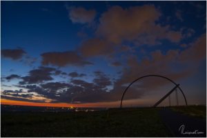 Horizontobservatorium auf der Halde Hoheward