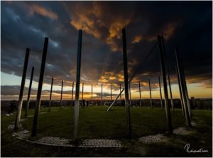Sonnenuhr auf der Halde Schwerin
