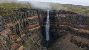 Hengifoss Aerial