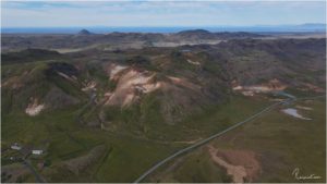 Reykjanes Peninsula Aerial