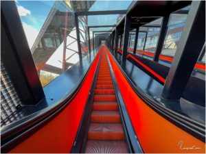 Rolltreppe zum Ruhr-Museum