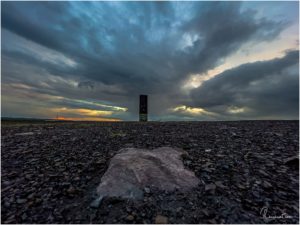 Schurenbachhalde zum Sonnenuntergang