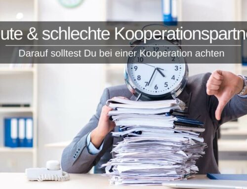 Gute und schlechte Kooperationspartner