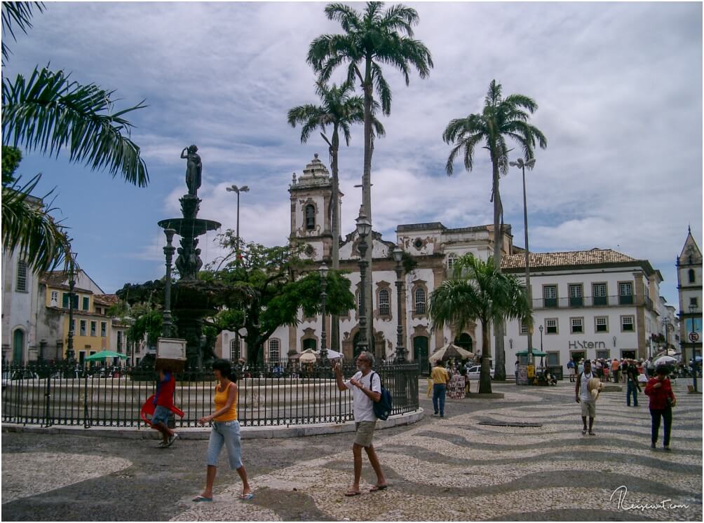 Ein Teil der Oberstadt in Salvador