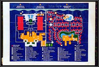 Lageplan des Iberostar Bavaro Resort