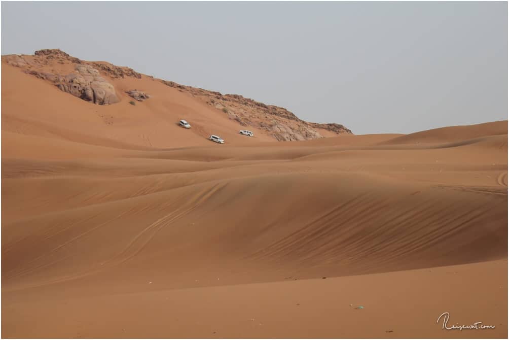 Offroad-Spaß während der Dubai Wüstensafari