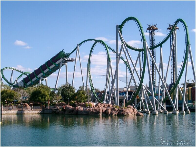 Hulk im Island of Adventure ist ein sogenannter Launch Coaster