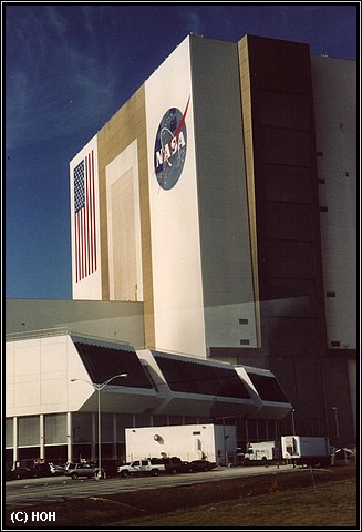 Das markante Vehicle Assembly Building