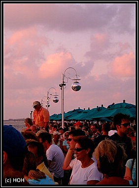 Tolle Stimmung am Mallory Square