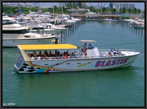 Unser Speedboat "Bayside Blaster"