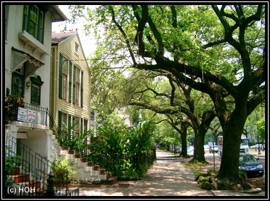 Garden District in New Orleans