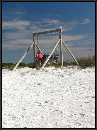 Ein Honey auf Honeymoon Island